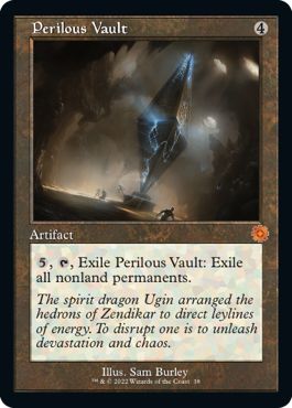 (英)【Foil】危険な櫃 / Perilous Vault【BRR】旧枠加工カード No.038