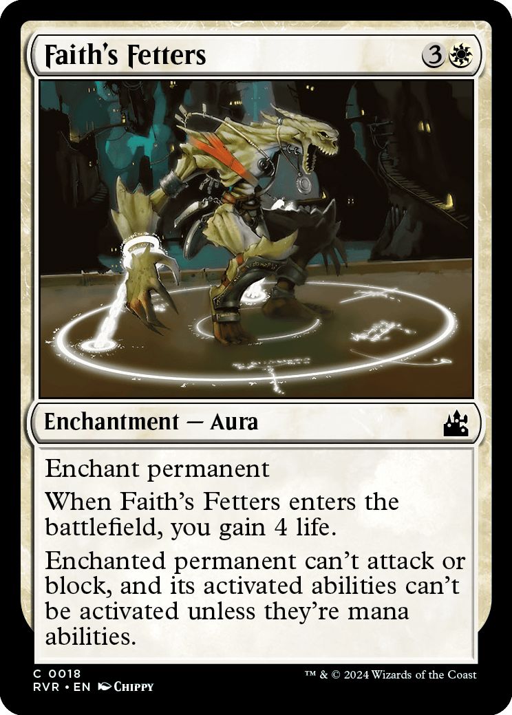 (英)信仰の足枷 / Faith's Fetters【RVR】 No.018