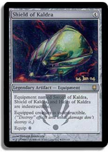(英)【Foil】カルドラの盾 / Shield of Kaldra【DST】プレリリースプロモ No.139