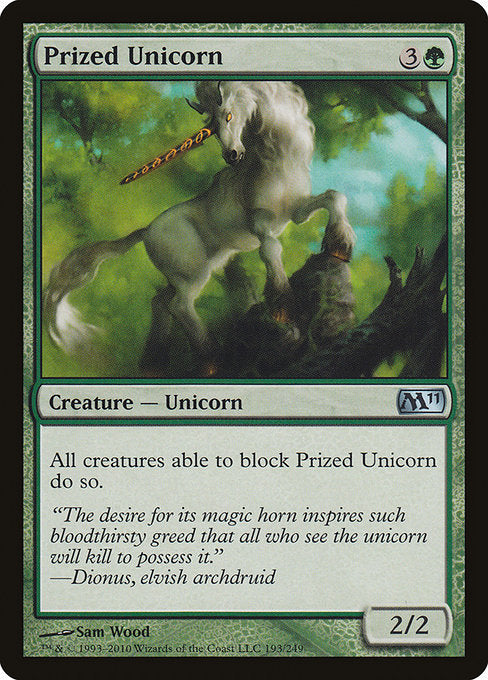 (英)尊き一角獣 / Prized Unicorn【M11】 No.193
