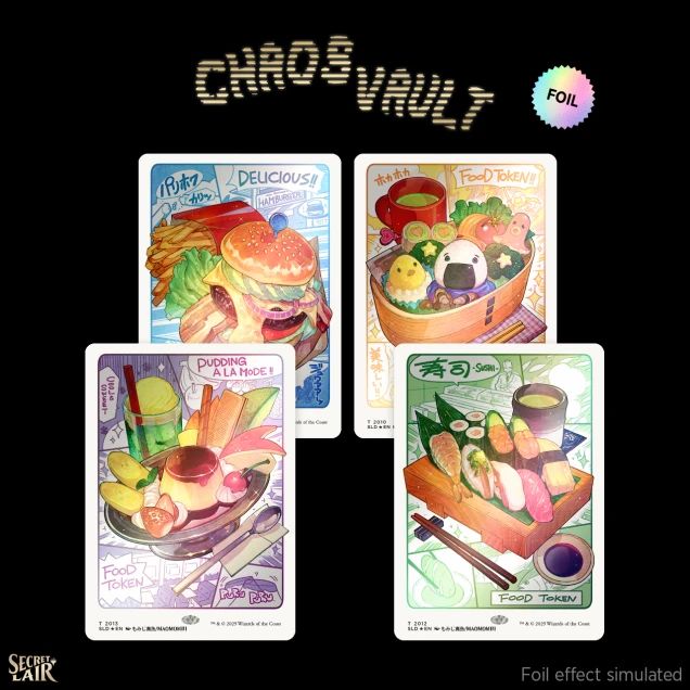 (英)Oishii! Tokens オイシイ！ トークン Foil Edition 【BOX】 ※発送方法は「ゆうパック」を選択してください。