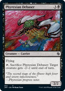(英)ファイレクシアの堕落者 / Phyrexian Debaser【JMP】 No.264