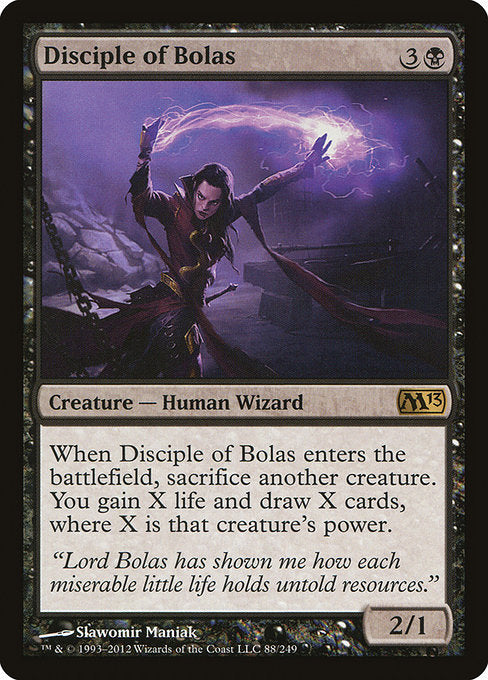 (英)【Foil】ボーラスの信奉者 / Disciple of Bolas【M13】 No.088