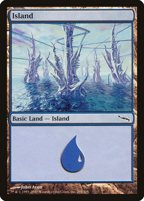 (英)【Foil】島 / Island【MRD】 No.294