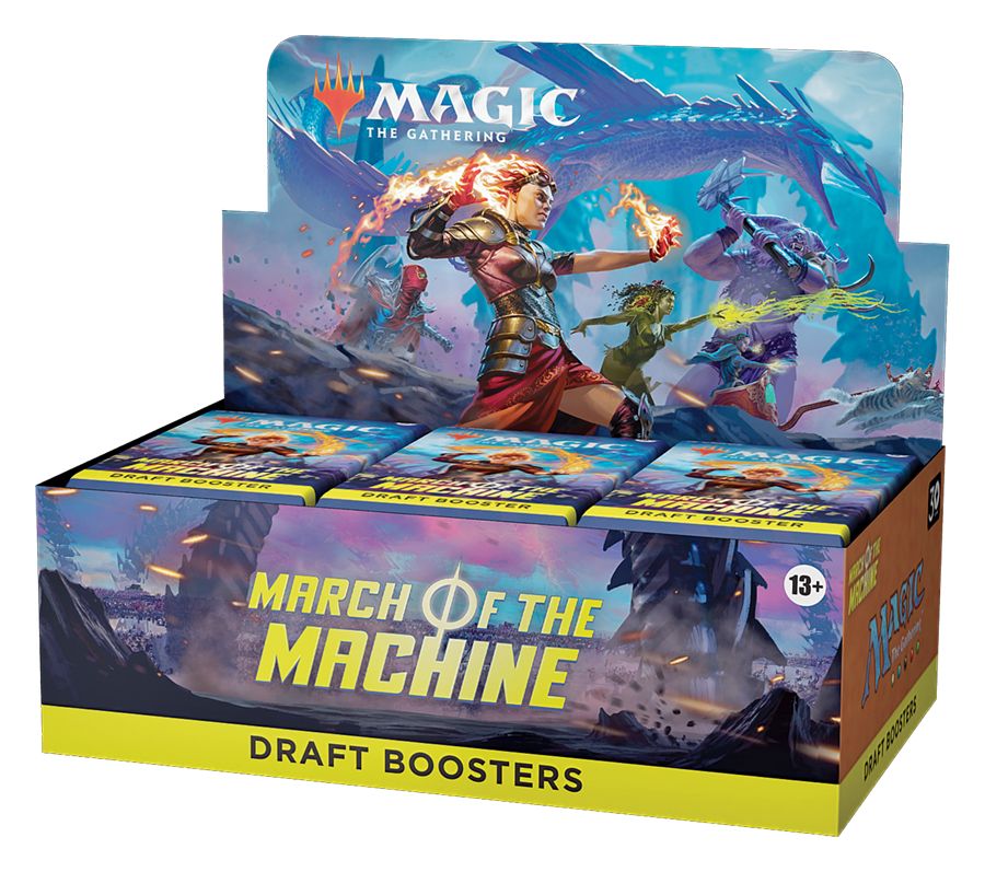 (英)機械兵団の進軍 ドラフト・ブースターボックス / March of the Machine Draft Booster Box【BOX】 ※発送方法は「ゆうパック」を選択してください。