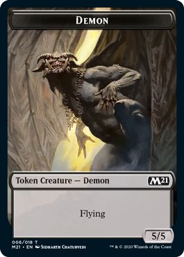 (英)デーモントークン / Demon Token【M21-TOKEN】 No.006