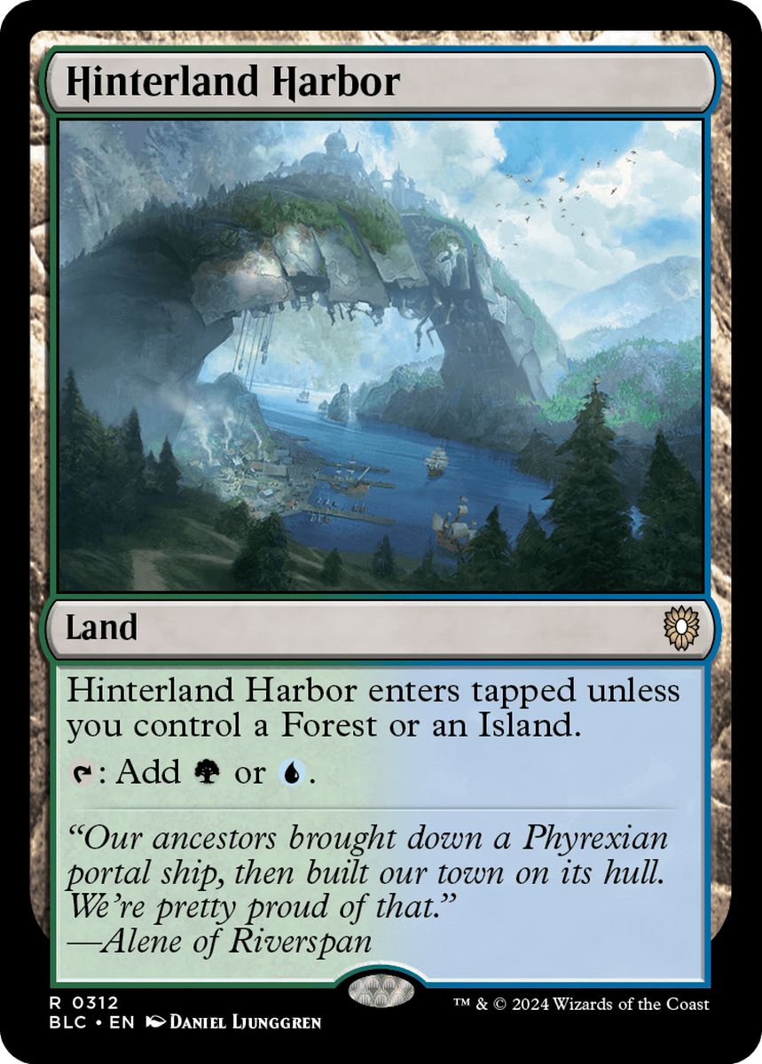 (英)内陸の湾港 / Hinterland Harbor【BLC】 No.312