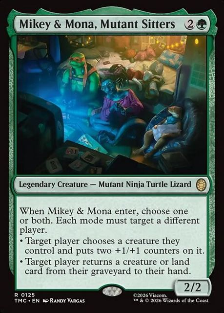 (英)Mikey & Mona, Mutant Sitters / Mikey & Mona, Mutant Sitters【TMC】 No.125
