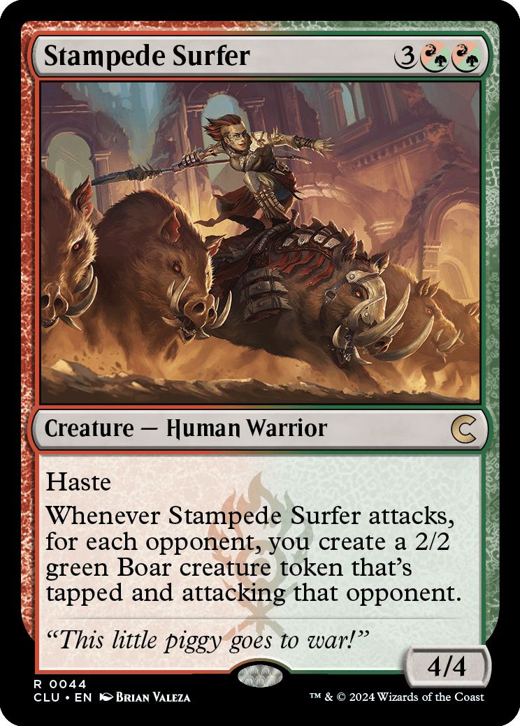 (英)Stampede Surfer【CLU】 No.044