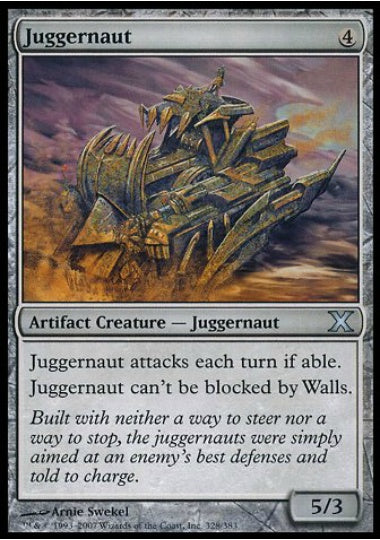 (英)【Foil】巨大戦車 / Juggernaut【10E】 No.328