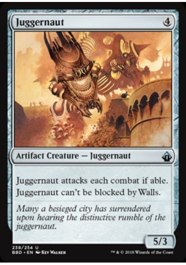 (英)【Foil】巨大戦車 / Juggernaut【BBD】 No.238