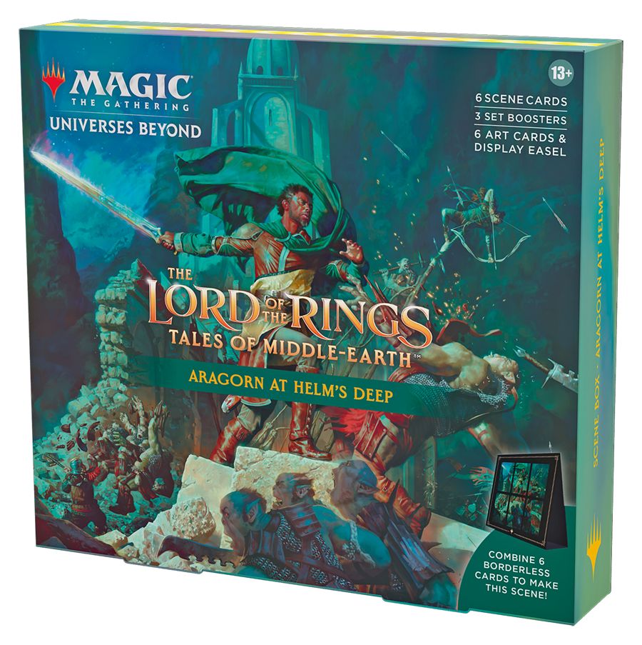 (英)指輪物語：中つ国の伝承 Scene Box「Aragorn at Helm's Deep」 / The Lord of the Rings: Tales of Middle-earth Scene Box "Aragorn at Helm's Deep"【BOX】 ※発送方法は「ゆうパック」を選択してください。
