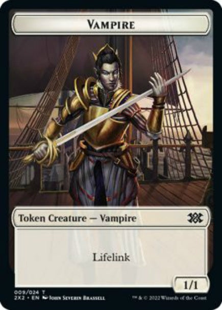 (英)吸血鬼トークン / Vampire Token【2X2-TOKEN】 No.009