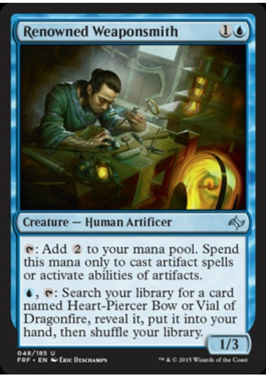 (英)【Foil】名高い武器職人 / Renowned Weaponsmith【FRF】 No.048