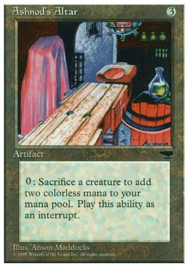 英)アシュノッドの供犠台 / Ashnod's Altar【CHR】 No.092 | MtG通販