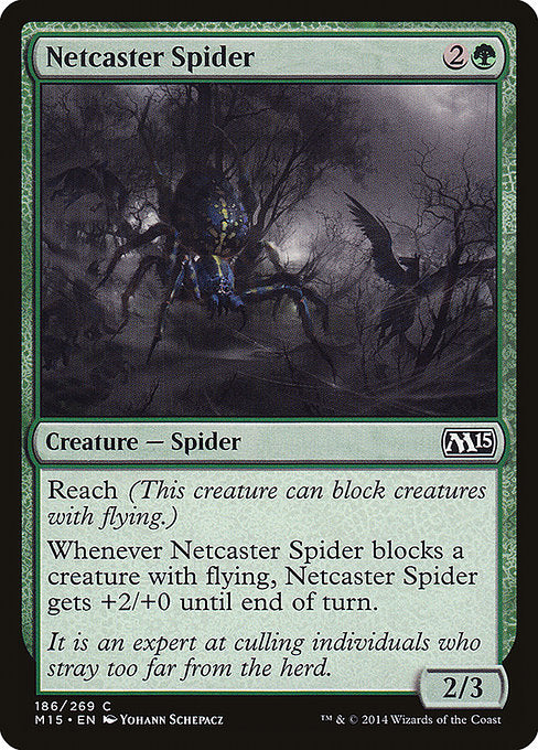 (英)網投げ蜘蛛 / Netcaster Spider【M15】 No.186