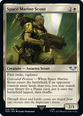 (英)スペースマリーン・スカウト / Space Marine Scout【40K】 No.015