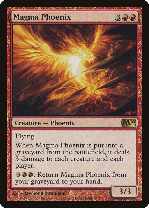 (英)【Foil】マグマのフェニックス / Magma Phoenix【M10】 No.148
