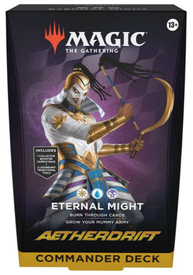 (英)霊気走破 統率者デッキ「永劫なる力」 / Aetherdrift Commander Deck "Eternal Might"【BOX】 ※発送方法は「ゆうパック」を選択してください。