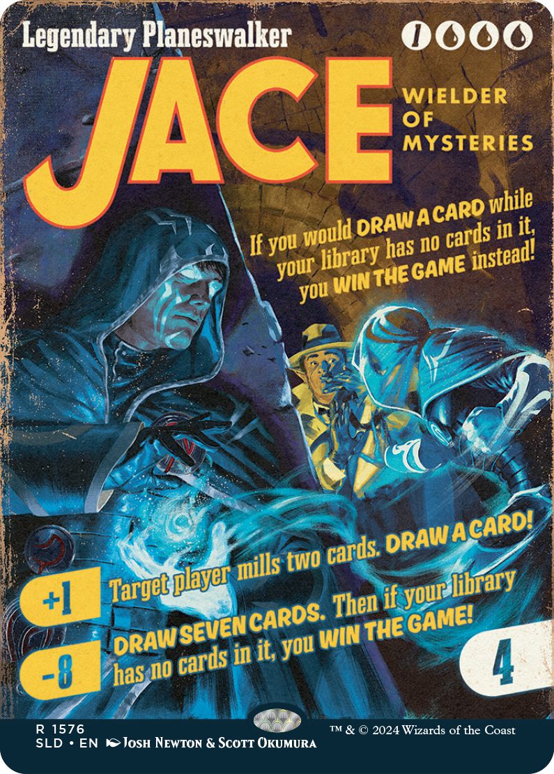 (英)【Foil】神秘を操る者、ジェイス / Jace, Wielder of Mysteries【SLD】Hard-Boiled Thrillers No.1576