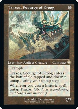 (英)クルーグの災い魔、トラクソス / Traxos, Scourge of Kroog【BRC】 旧枠 No.170