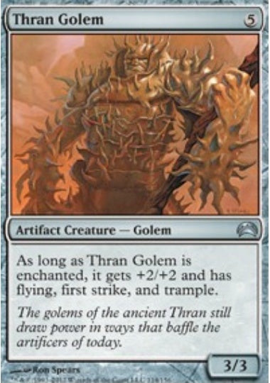 (英)スランのゴーレム / Thran Golem【PLANE2012】 No.114