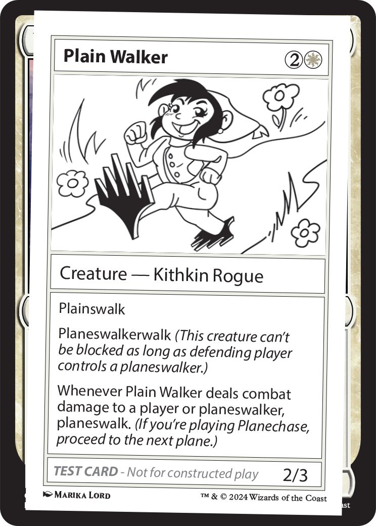 (英)Plain Walker【MB2-TEST】 No.286