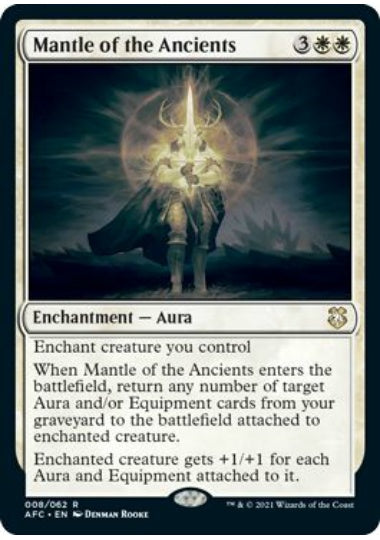 (英)古き者のまとい身 / Mantle of the Ancients【AFC】 No.008