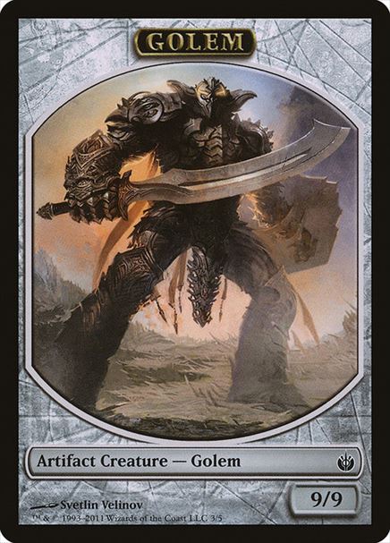 (英)ゴーレムトークン / Golem Token【MBS-TOKEN】 No.003