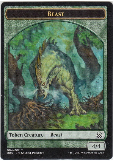 (英)ビーストトークン / Beast Token【MVSM-TOKEN】 No.004
