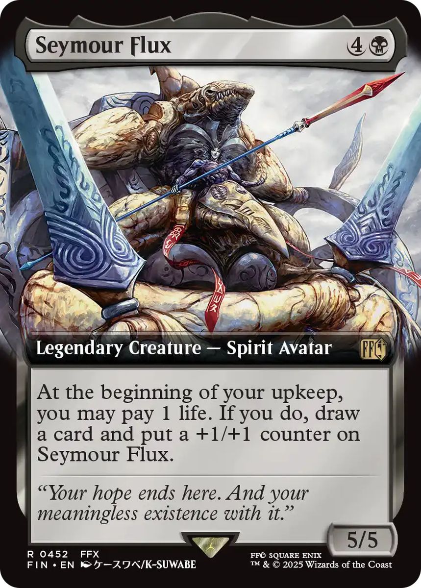 (英)【Foil】シーモア：終異体 / Seymour Flux ★拡張枠★ 【FIN】 No.452