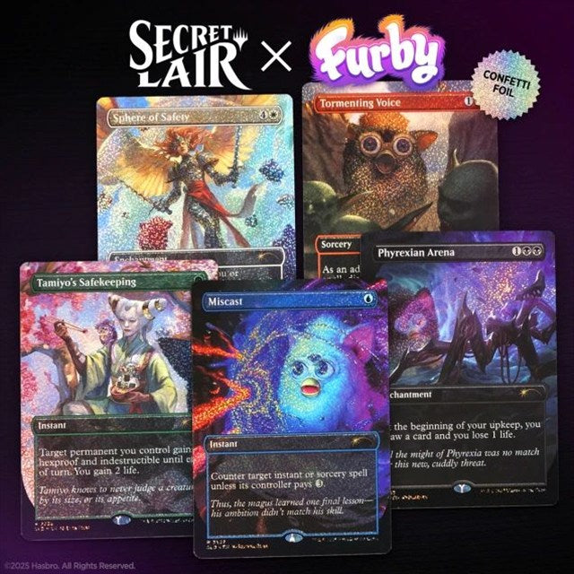 (英)Secret Lair x Furby: The Gathering Confetti Foil Edition 【BOX】 ※発送方法は「ゆうパック」を選択してください。