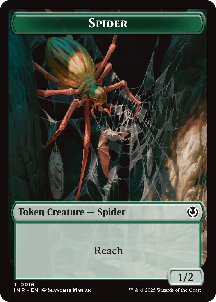 (英)蜘蛛トークン / Spider Token【INR-TOKEN】 No.016