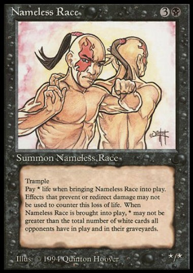 (英)Nameless Race【DRK】 No.050