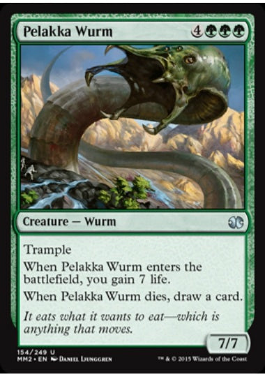 (英)【Foil】ペラッカのワーム / Pelakka Wurm【MM2】 No.154