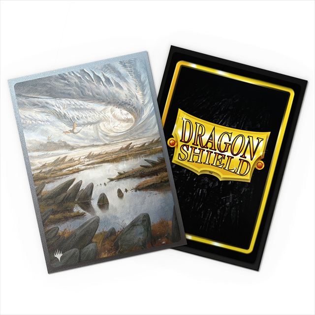【サプライ】 ドラゴンシールド Landfall Series - Marsh Flats - Matte Dual Art Sleeves(100枚入り)  ※発送方法は「ゆうパック」を選択してください。
