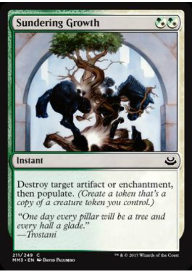 (英)【Foil】隔離する成長 / Sundering Growth【MM3】 No.211
