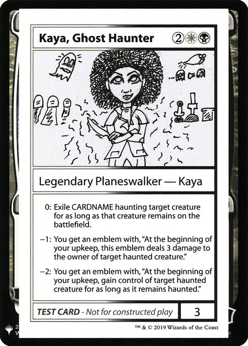 (英)Kaya, Ghost Haunter【MB1-TEST】 No.094