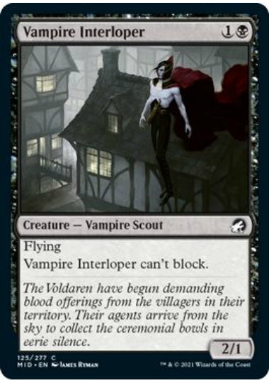 (英)吸血鬼の侵入者 / Vampire Interloper【MID】 No.125