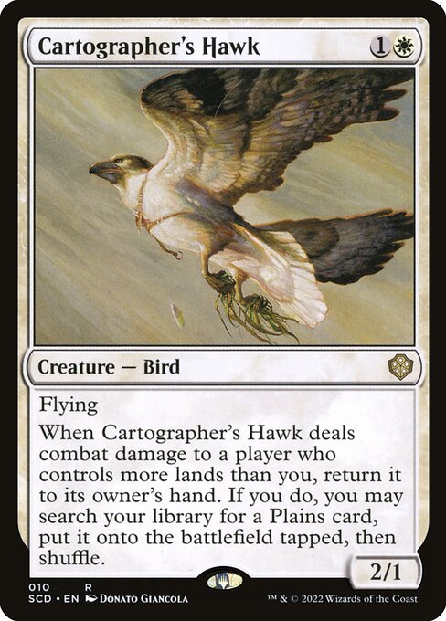 (日)地図作りの鷹 / Cartographer's Hawk【SCD】 No.010