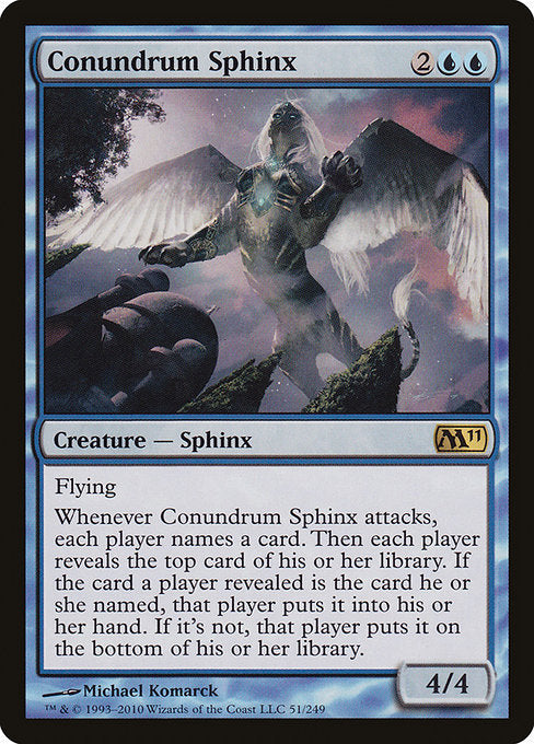 (英)【Foil】難題のスフィンクス / Conundrum Sphinx【M11】 No.051