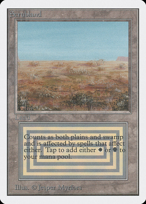 (英)Scrubland【2ED】 No.282