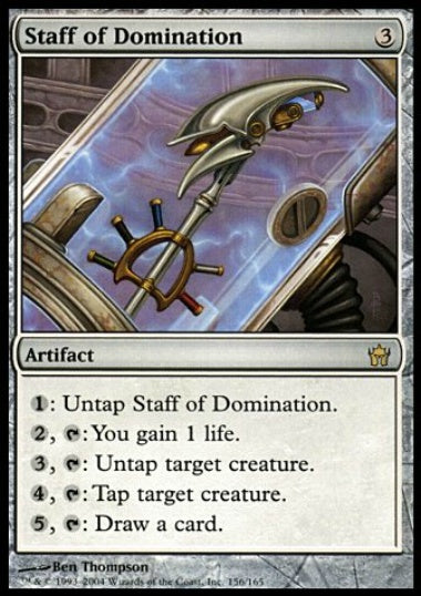 (英)威圧の杖 / Staff of Domination【5DN】 No.156