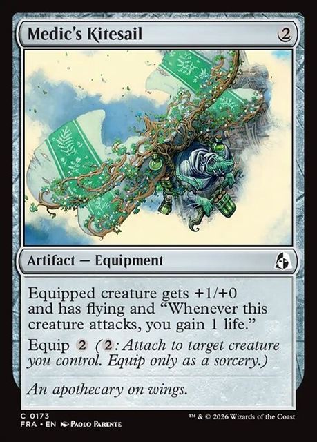 (英)【Foil】医学生の帆凧 / Medic's Kitesail【FRA】 No.173