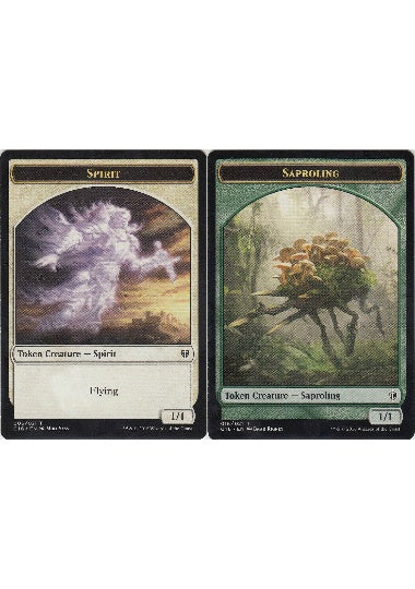 (英)スピリットトークン / Spirit Token No.006 - 苗木トークン / Saproling Token【C16-TOKEN】 No.016