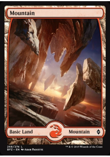 (英)山 / Mountain【BFZ】 フルアート版 No.268