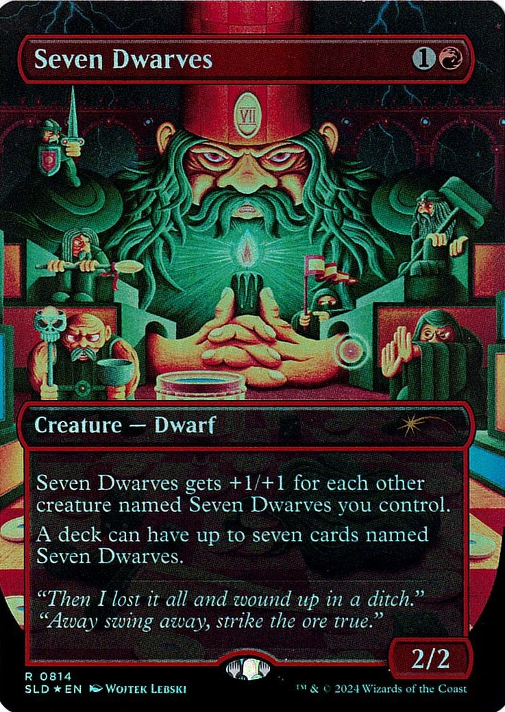(英)【Foil】七人の小人 / Seven Dwarves【SLD】 No.814