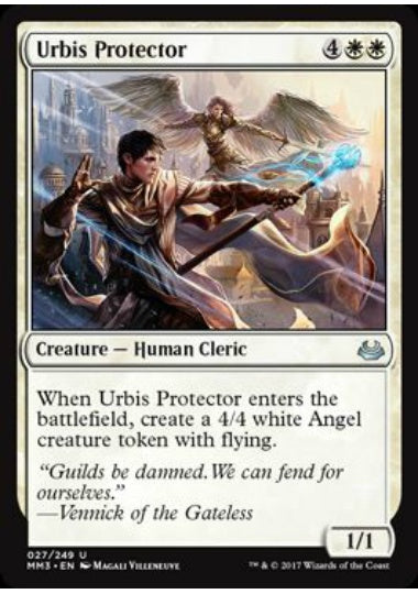 (英)【Foil】都邑の庇護者 / Urbis Protector【MM3】 No.027