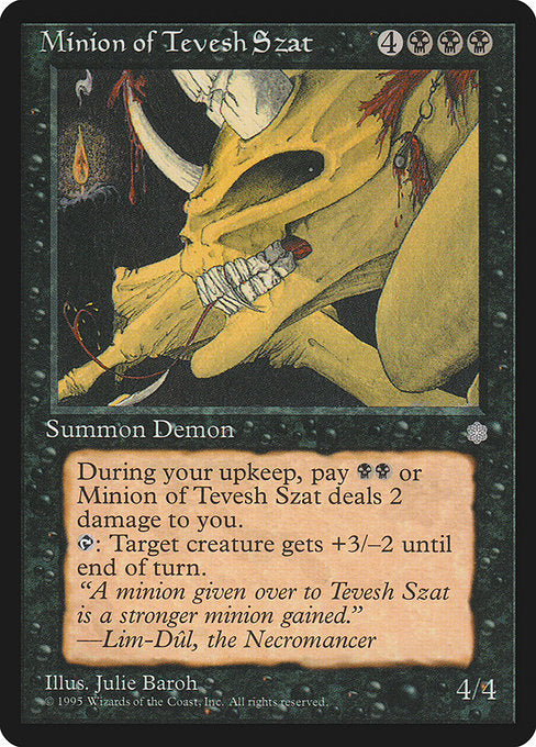 (英)Minion of Tevesh Szat【ICE】 No.151