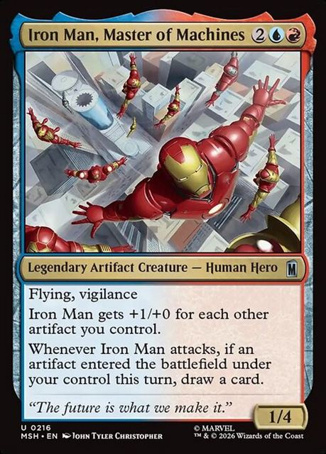 (英)マシンマスター、アイアンマン / Iron Man, Master of Machines【MSH】 No.216